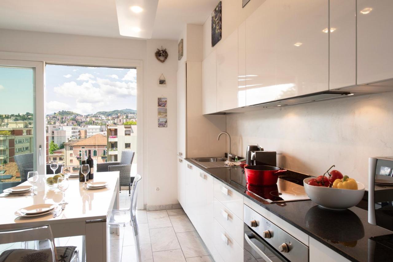 Panoramic Penthouse - Happy Rentals Lugano Esterno foto