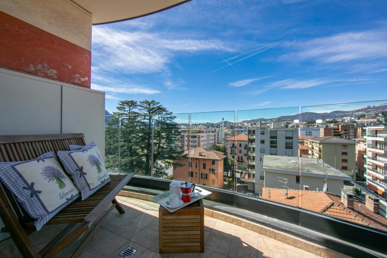 Panoramic Penthouse - Happy Rentals Lugano Esterno foto