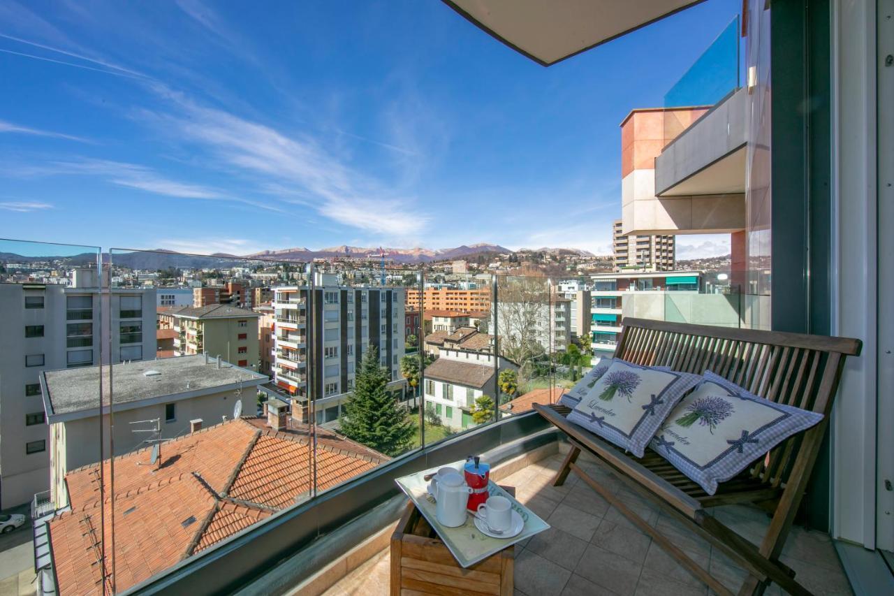 Panoramic Penthouse - Happy Rentals Lugano Esterno foto
