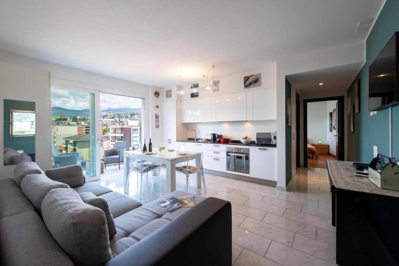 Panoramic Penthouse - Happy Rentals Lugano Esterno foto